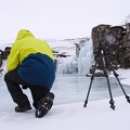 U Kirkjufell vodopádů